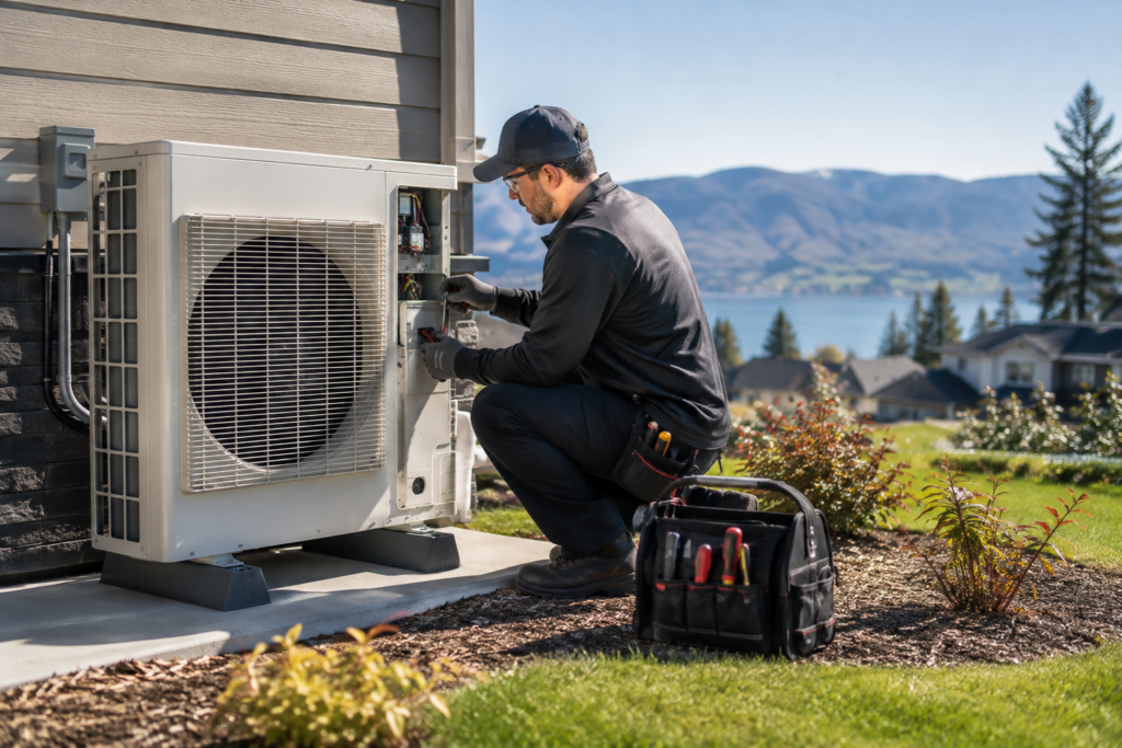 Residential air conditioning in Kelowna